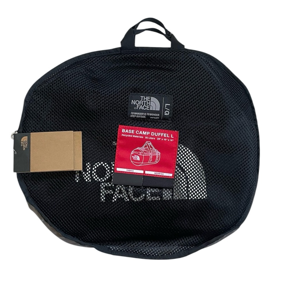 The North Face Base Camp Golden State Black Duffel Bag Large - Picture 11 of 13